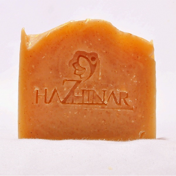صابون شستشو هاژینار مدل زردچوبه وزن 100 گرم